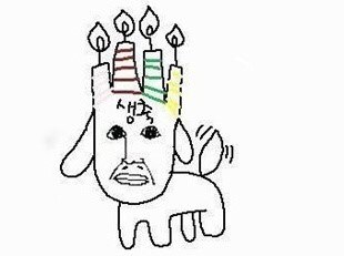 개생일 생일개 생일짤 축하해