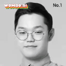 혼내기 웜보 딥페이크 안경 흑백 노래 기괴 웃긴 합성 움짤