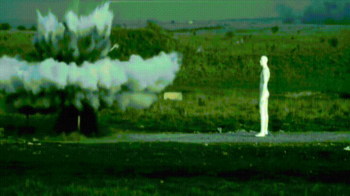 explosion 야인시대 심영 폭발 탈출 공중부양 짤 합성 펑 당황