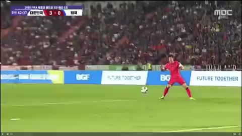 04 손흥민 축구 리프팅 개인기 여유 태국전 국가대표 볼컨트롤 클라스