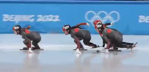 ddd 베이징 올림픽 쇼트트랙 중국 반칙 매직핸드 편파판정 황당 어이없음