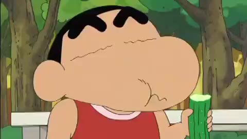 오이 짱구 먹방 애니