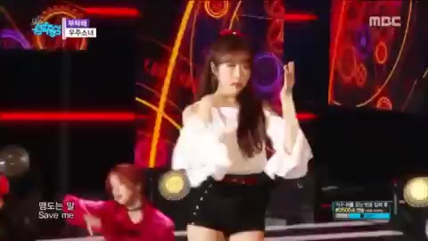 쇼 음악중심 우주소녀 설아 엑시