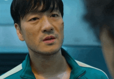 오징어게임 기훈이형 ㅅㅂ ㅆㅂ 아진짜 짜증 열받아 화남 빡침 오징어 게임