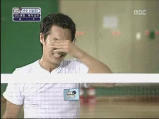 전설의움짤 전진 배드민턴