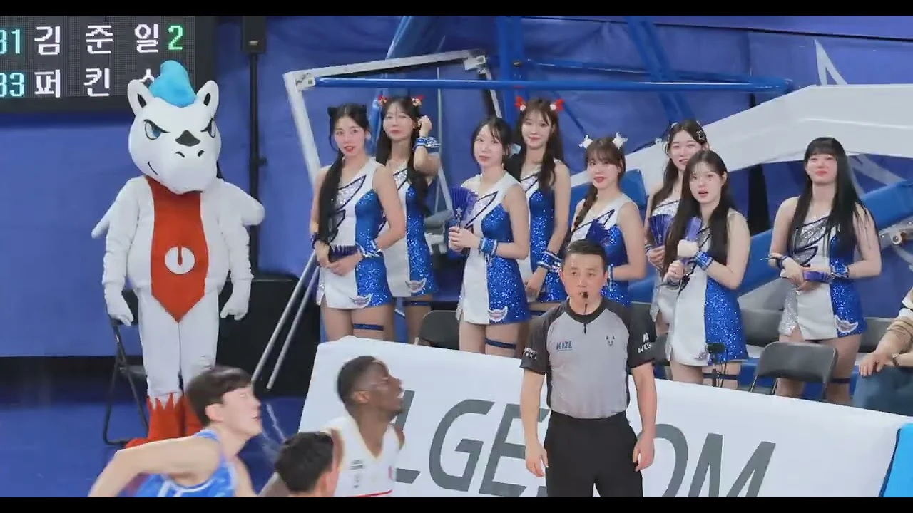 가스공사 치어리더 응원 안무 (직캠연구소)