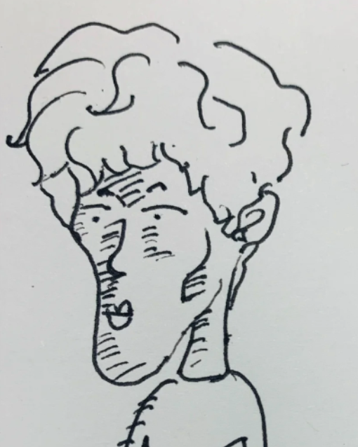 여기조이 레드벨벳 조이 팬아트 그림 멍함 당황 웃긴 캐리커쳐 짤