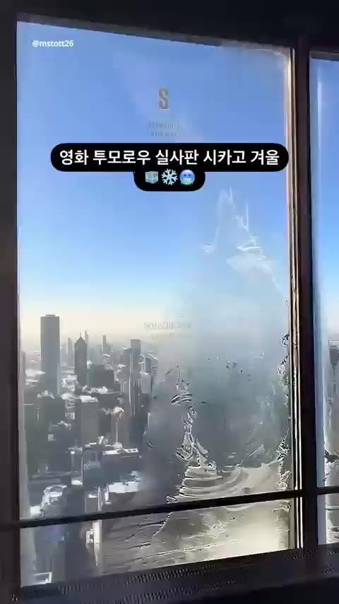 투모로우 현실판 찍고 있는 시카고 근황