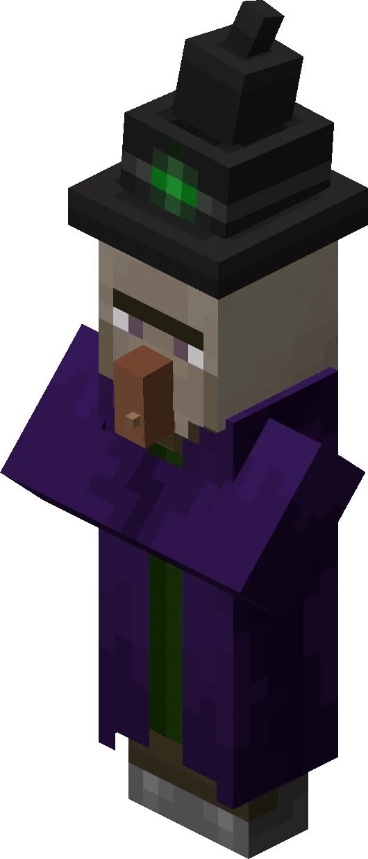 마녀 마인크래프트 마크 몹 캐릭터 Minecraft