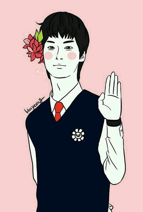 철죽 소년 강철쭉 만화 그림