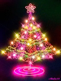 크리스마스 시즌 움짤 Christmas 겨울 tree 트리 나무 겨울 예쁜 반짝