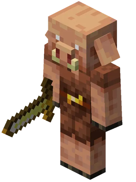 피글린 마인크래프트 마크 몹 캐릭터 Minecraft