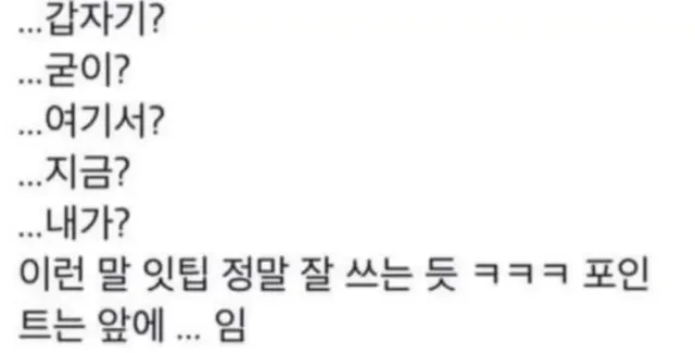 ISTP MBTI 잇팁 특징 굳이 갑자기 귀찮음 공감 짤