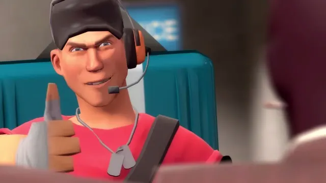 TF2 팀포트리스2 스카웃 스파이 SFM 인텔리전스 칭찬