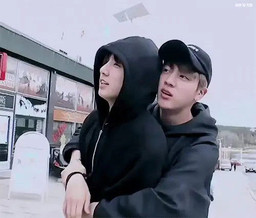 손잡아 정국 정국 그리고 진 진
