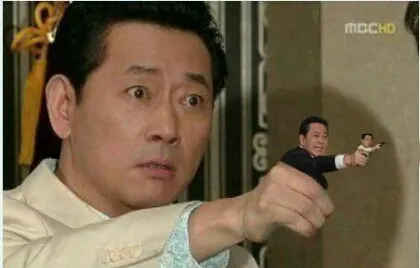 전광렬 분신술 빡침 화남