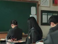 ㅗㅗ 이주영 손가락욕 뻐큐 교복 정색 빡침 무시 분노 사이다