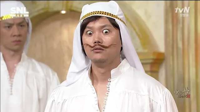 눈깔 깜놀 황당 표정 눈빛 뭐냐 snl