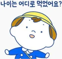나이는 어디로 먹었어요 팩폭 팩트폭행 비꼬기 킹받는 유치원생 질문