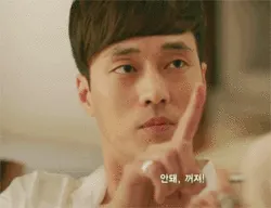 꺼져 닥쳐 안돼 사라져