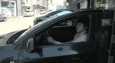 기안84 조심 운전 사이드미러 후진 기안짤 깜놀 황당