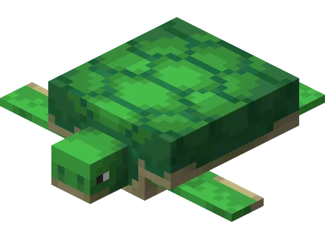거북이 마인크래프트 마크 몹 캐릭터 Minecraft