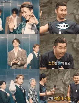 방탄_노홍철 방탄소년단 BTS 노홍철 무한도전 다이너마이트 패러디 지민 정국 뷔 웃긴