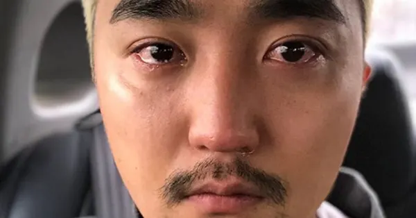 눈물 안습 우는모습 유병재 슬픔 웃긴 표정 울음