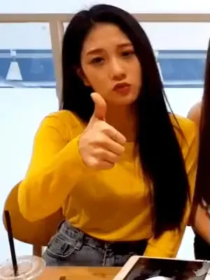프로미스9 이서연 엄지척 최고 좋아 잘했어 칭찬