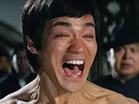 오열 이소룡 정무문 울음 슬픔 통곡 눈물 분노 움짤