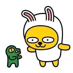 카카오톡 카카오프렌즈 kakao friends 움짤 무지 단무지
