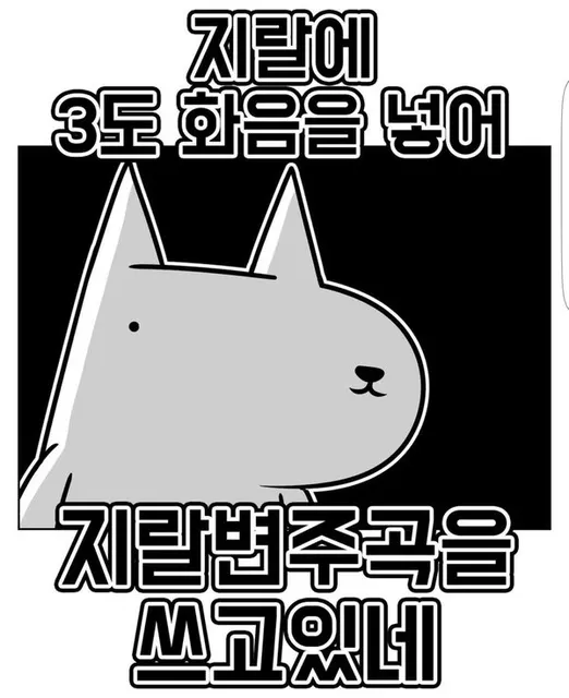 진돌 지랄 지랄에 3도 화음을 넣어 지랄변주곡을 쓰고있네