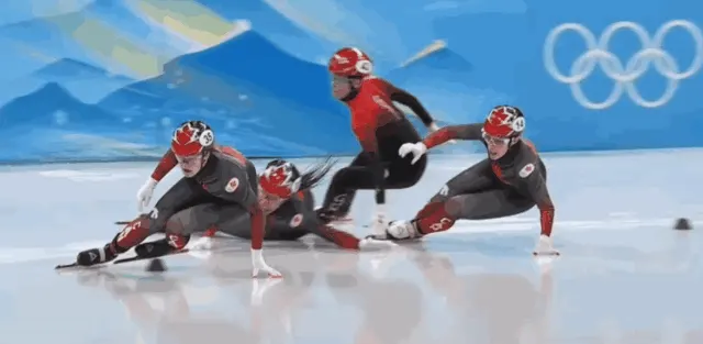 ddd 베이징 올림픽 쇼트트랙 중국 반칙 매직핸드 편파판정 황당 어이없음