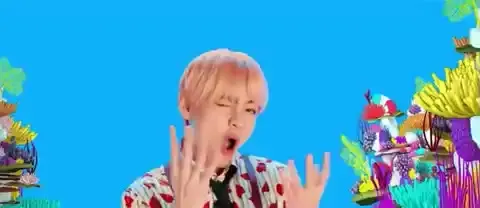 와우 와우 IDOL 놀람 BTS 아이돌 진