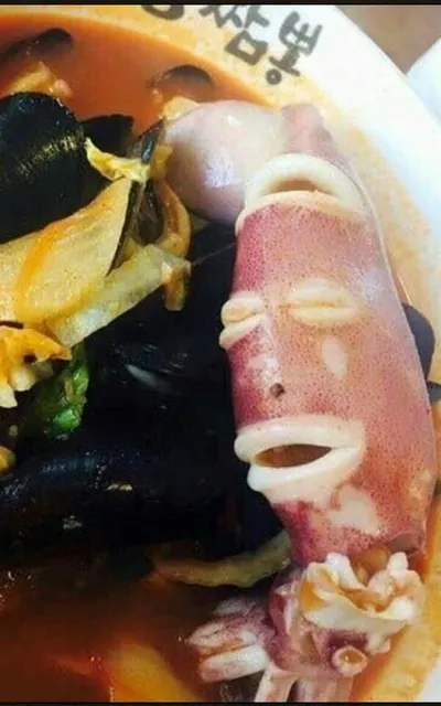 오징어 편안 니모습 못생긴 저격 팩폭 팩트