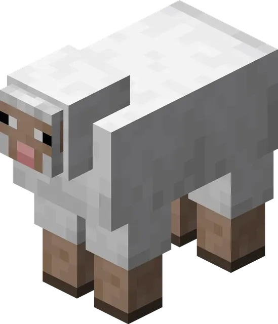 양 마인크래프트 마크 몹 캐릭터 Minecraft