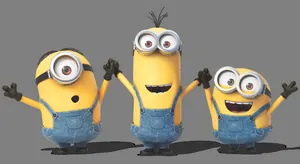 #minion #minions 미니언즈 캐릭터 손잡기 만세 신남 기쁨 행복 우정 화합 귀여운