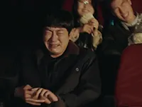 ㅠㅠ 이경규 울음 영화 극장 슬픔 눈물 감동 오열 처량 상황 대조