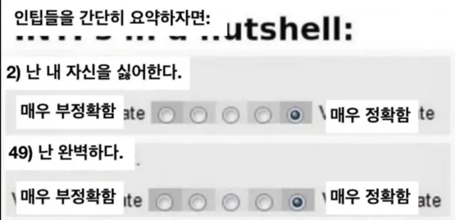 INTP MBTI 성격 유형 취향 mbti짤 mbti짤방 mbti타입