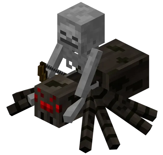 스파이더 조키 마인크래프트 마크 몹 캐릭터 Minecraft