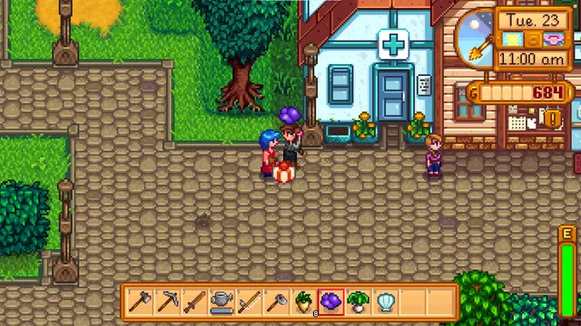 Stardew Valley 게임 플레이 화면 온라인 게임이름