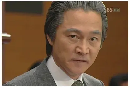 분노 화 짜증 sbs 드라마 표정 조필연 자이언트 정보석