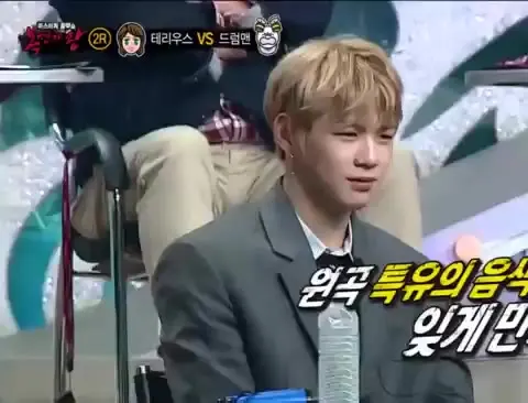 '테리우스'의 2라운드 무대 - 와리가리 복면가왕 김구라 황민현 워너원 락