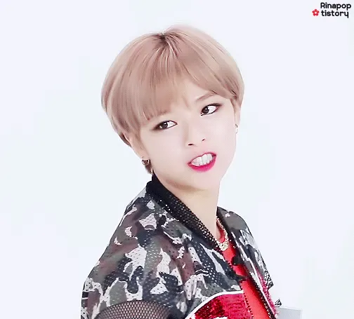정연 트와이스 걸그룹 두번 두번 눈빛 움짤 여자 연예인 무서운 언니