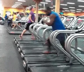 헬스장 인싸되는 법.gif 헬스장 인싸 런닝머신