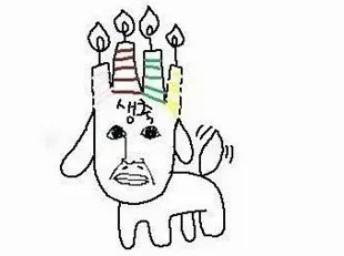 개생일 생일개 생일짤 축하해