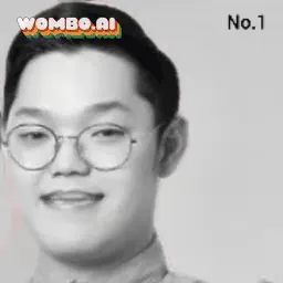 혼내기 웜보 딥페이크 안경 흑백 노래 기괴 웃긴 합성 움짤