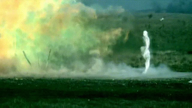 explosion 야인시대 심영 폭발 탈출 공중부양 짤 합성 펑 당황