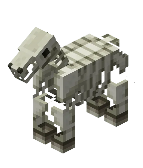 스켈레톤 말 마인크래프트 마크 몹 캐릭터 Minecraft