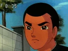 싸다구 날리는 만화 애니 고딩 뺨 싸대기 때리는 이년이